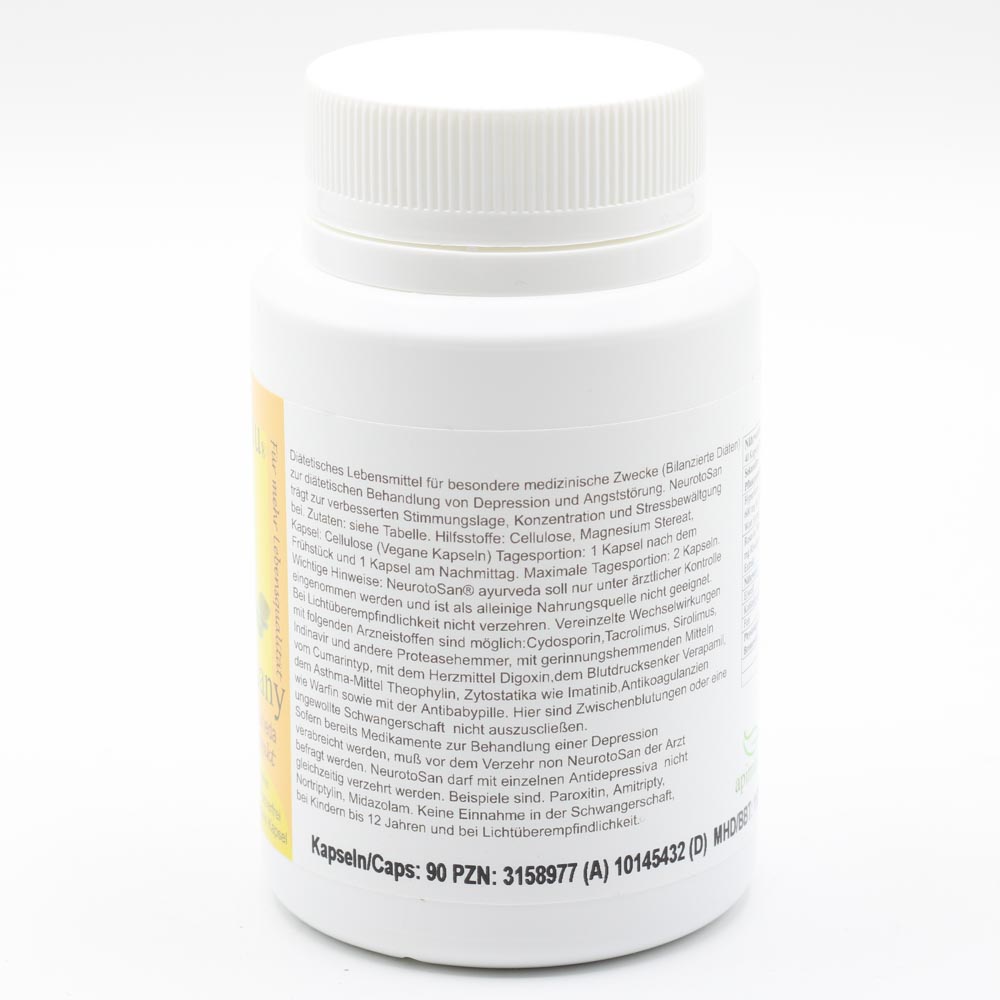 APIMANU neurotoSan Ayurveda Kapseln APIMANU neurotoSan Ayurveda Kapseln