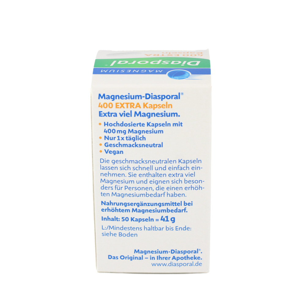 MAGNESIUM DIASPORAL 400 Extra Kapseln MAGNESIUM DIASPORAL 400 Extra Kapseln