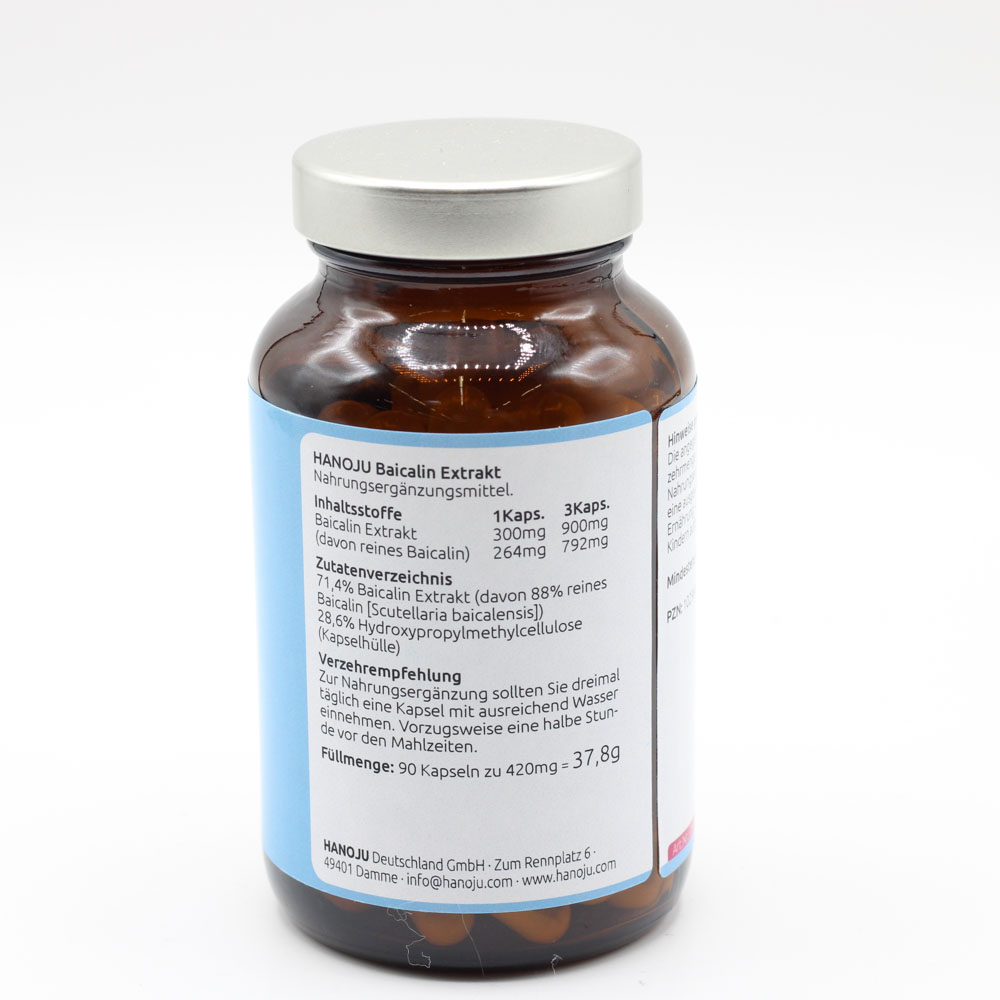 BAICALIN Extrakt 400 mg Kapseln BAICALIN Extrakt 400 mg Kapseln