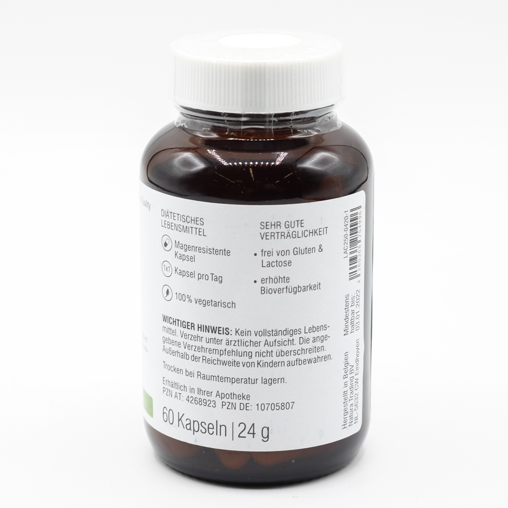 LACTOFERRIN 250 mg magensaftresistente Kapseln LACTOFERRIN 250 mg magensaftresistente Kapseln