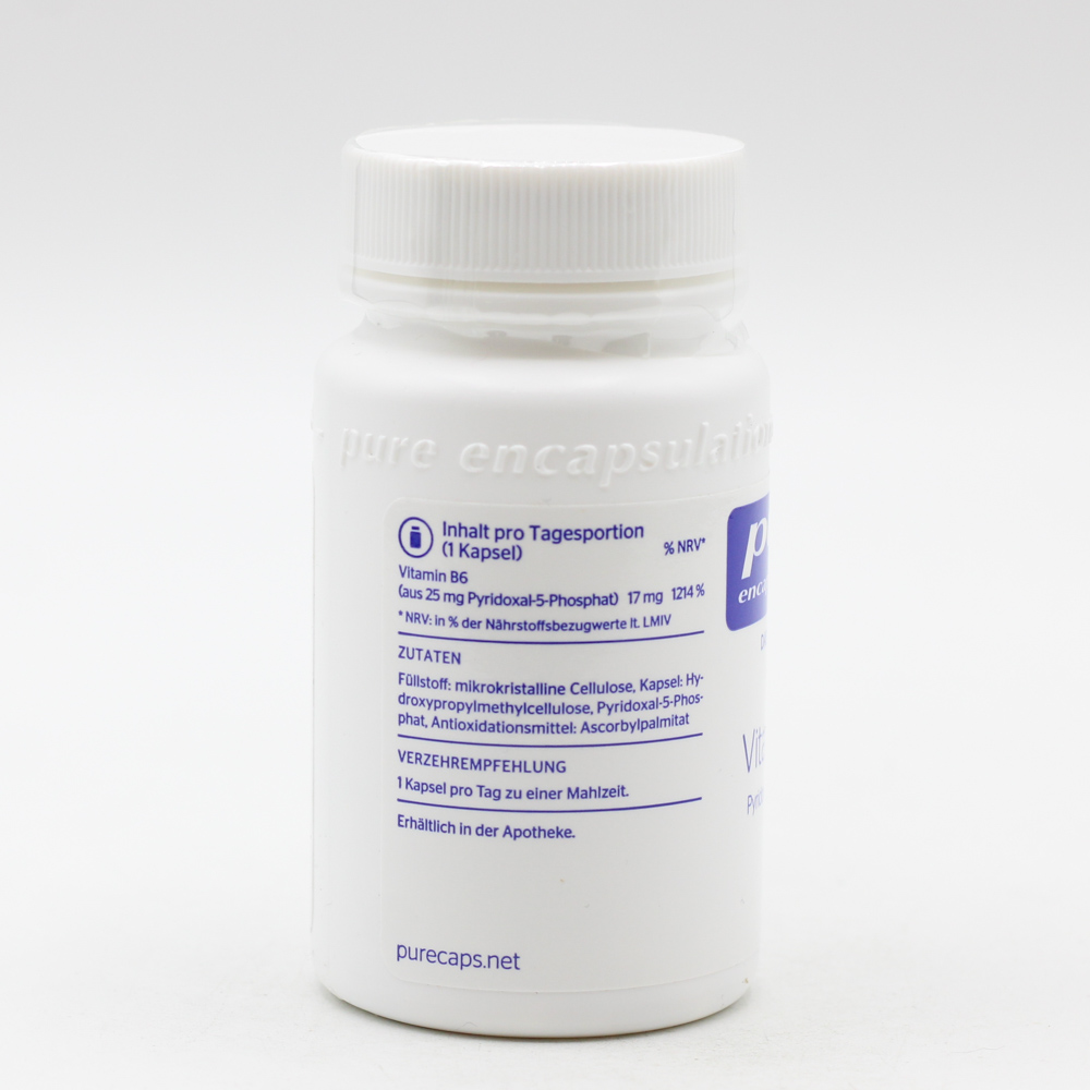 PURE ENCAPSULATIONS Vitamin B6 P-5-P Kapseln PURE ENCAPSULATIONS Vitamin B6 P-5-P Kapseln