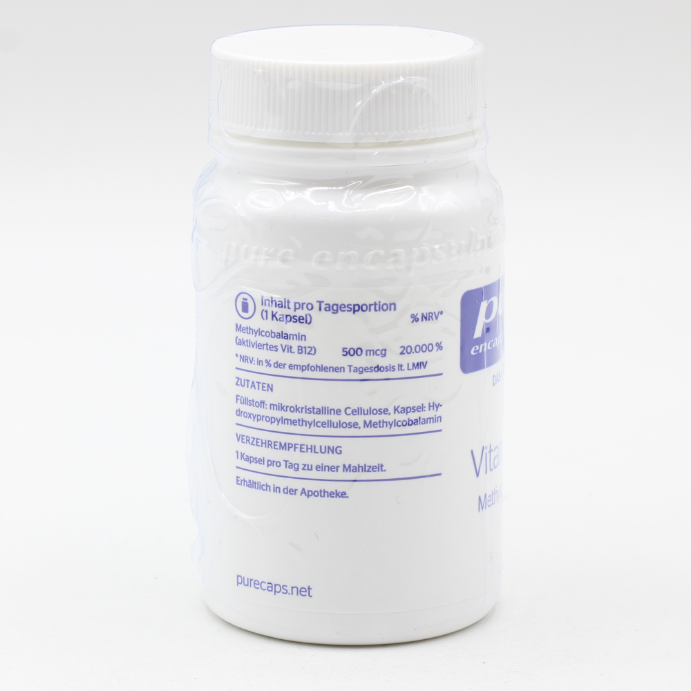 PURE ENCAPSULATIONS Vitamin B12 Methylcobalamin PURE ENCAPSULATIONS Vitamin B12 Methylcobalamin