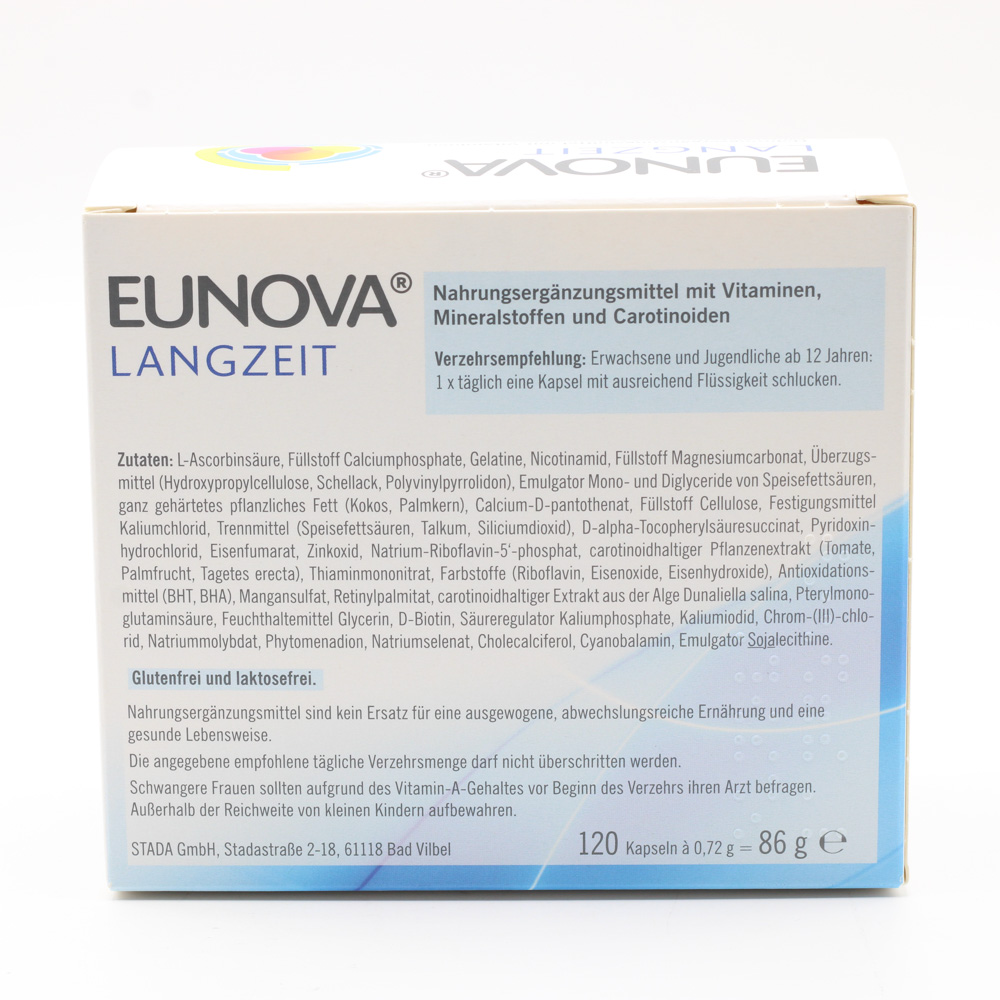 EUNOVA Langzeit Kapseln EUNOVA Langzeit Kapseln