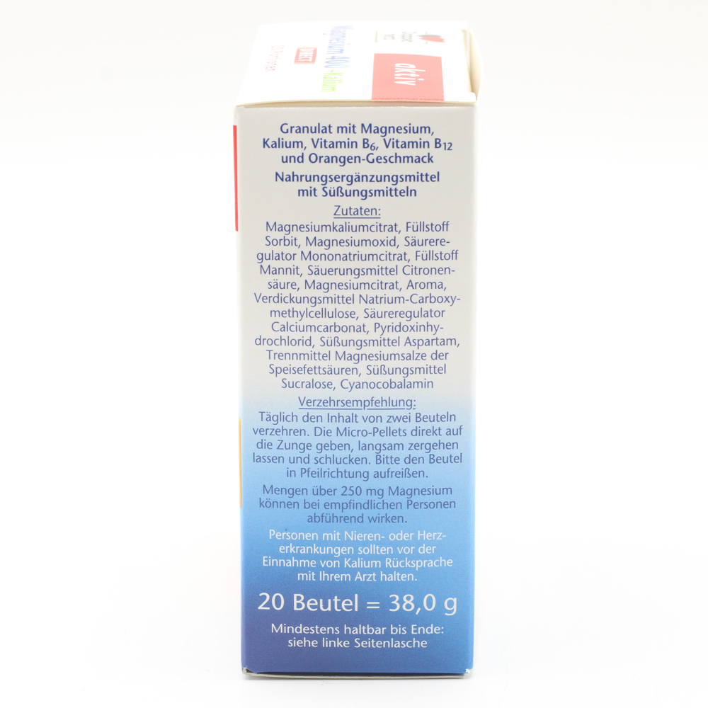 DOPPELHERZ Magnesium+Kalium DIRECT Portionsbeutel DOPPELHERZ Magnesium+Kalium DIRECT Portionsbeutel