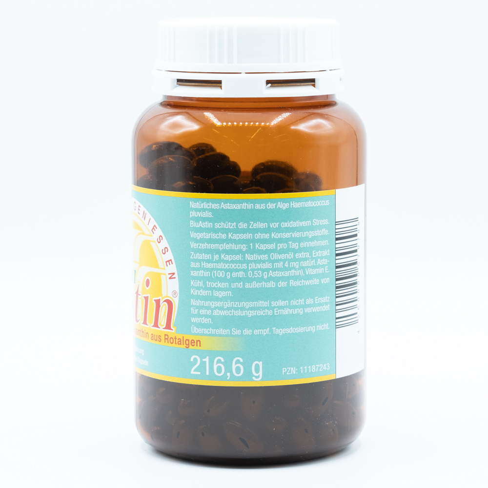 BIU ASTIN natürliches Astaxanthin 4 mg Kapseln BIU ASTIN natürliches Astaxanthin 4 mg Kapseln