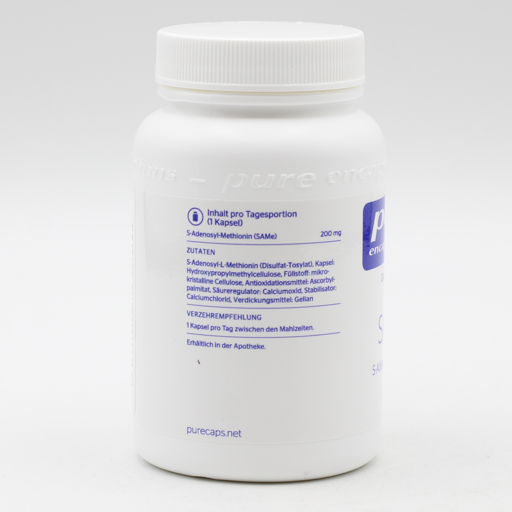 PURE ENCAPSULATIONS SAMe S-Adenosyl-Methionin Kps. PURE ENCAPSULATIONS SAMe S-Adenosyl-Methionin Kps.