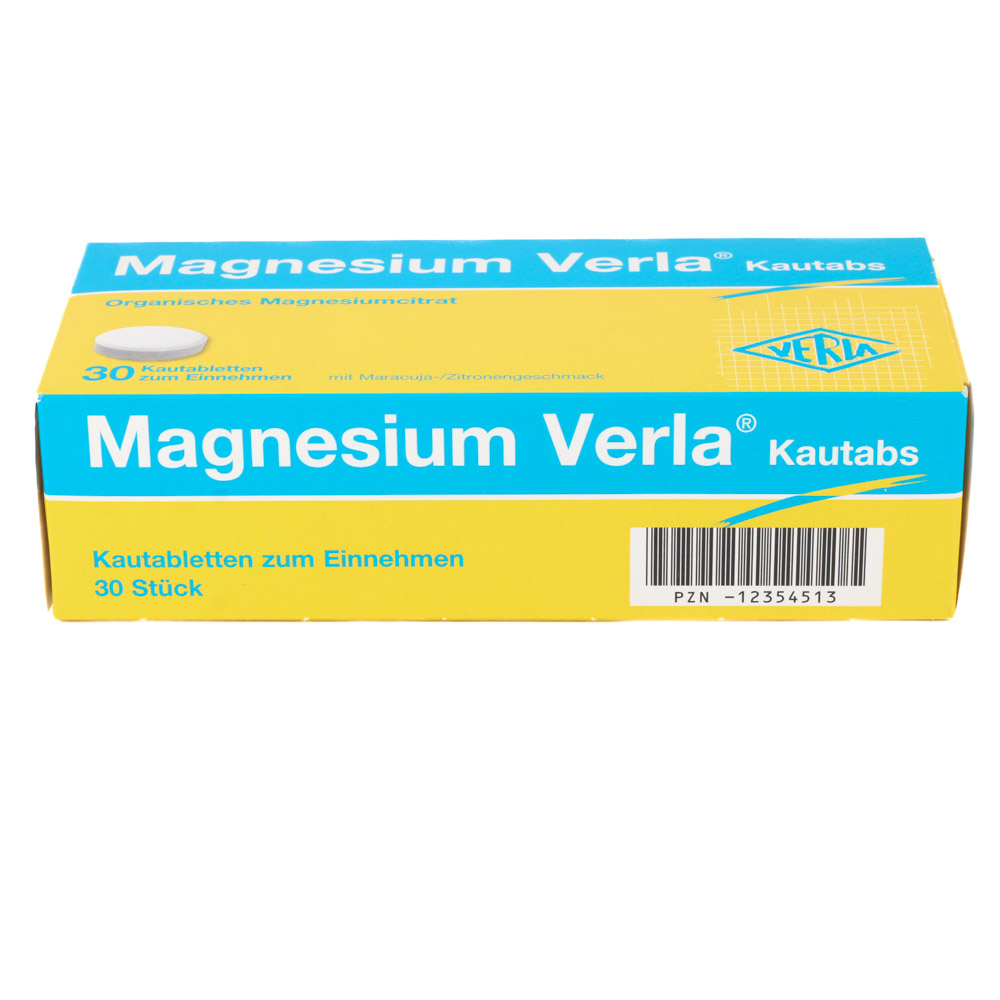 MAGNESIUM VERLA Kautabs MAGNESIUM VERLA Kautabs