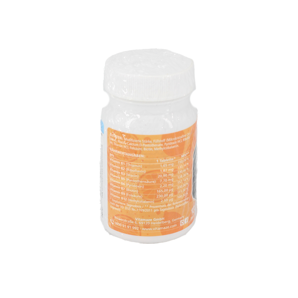 VITAMIN B COMPLEX hochdosiert vegan Tabletten VITAMIN B COMPLEX hochdosiert vegan Tabletten