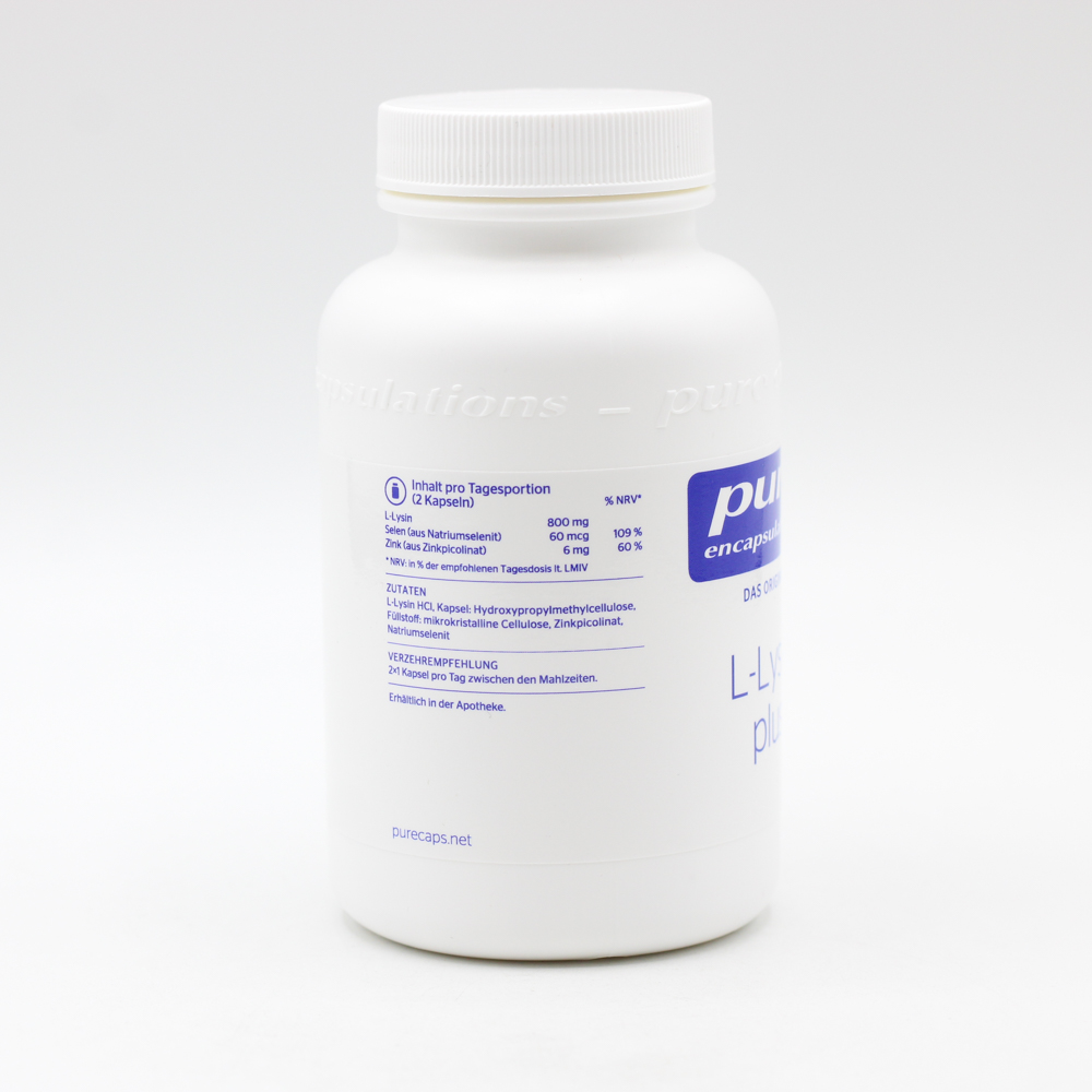 PURE ENCAPSULATIONS L-Lysin plus Kapseln PURE ENCAPSULATIONS L-Lysin plus Kapseln