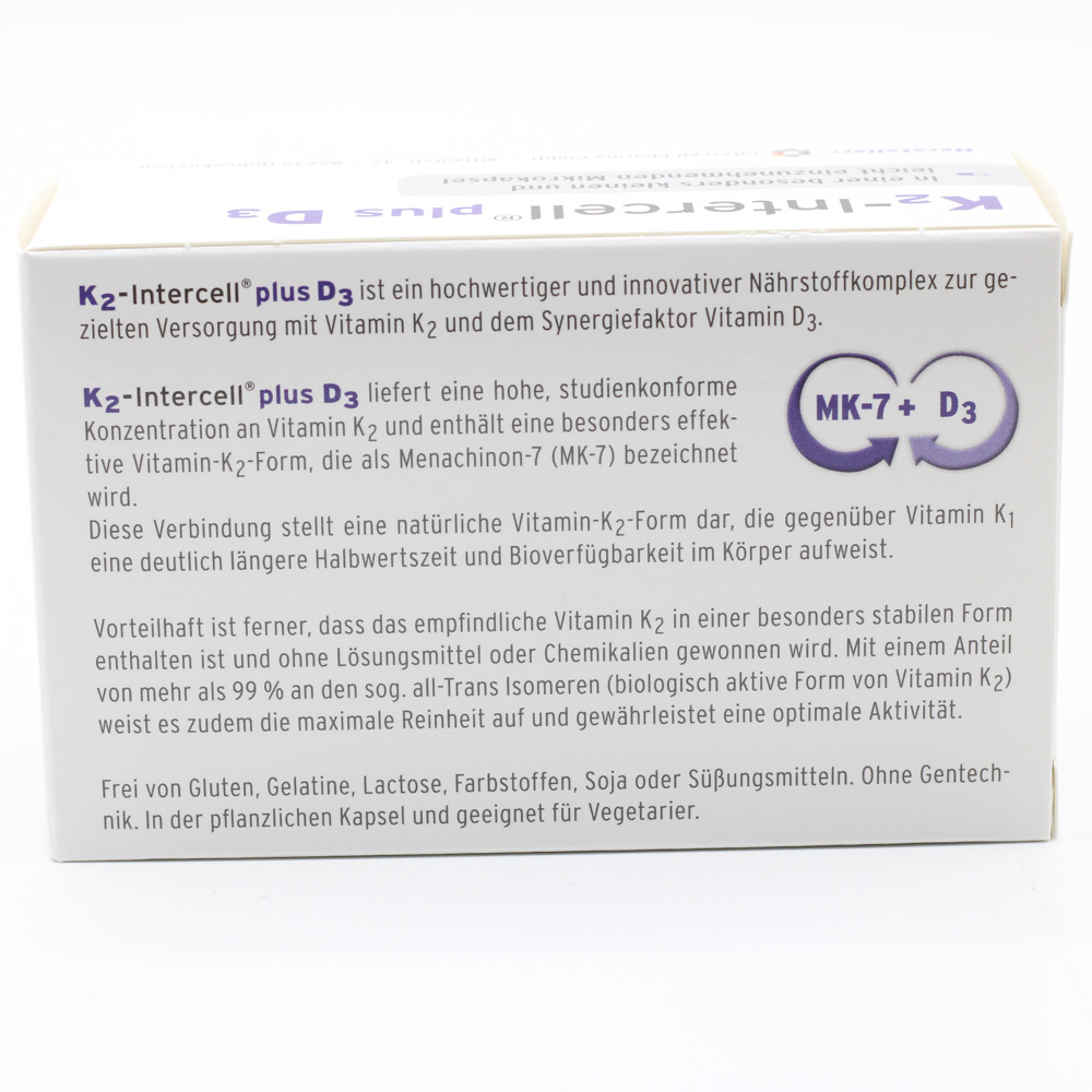 K2-INTERCELL plus D3 Kapseln K2-INTERCELL plus D3 Kapseln
