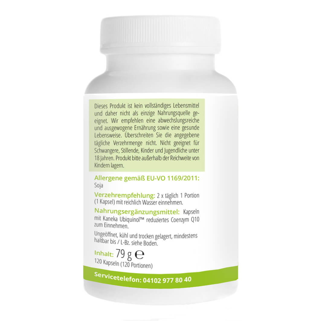 KANEKA Ubiquinol Coenzym Q10 Kapseln KANEKA Ubiquinol Coenzym Q10 Kapseln