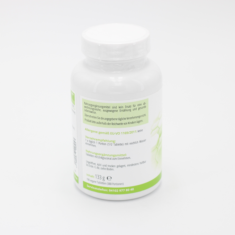 ZINK 50 Zinkgluconat Tabletten ZINK 50 Zinkgluconat Tabletten