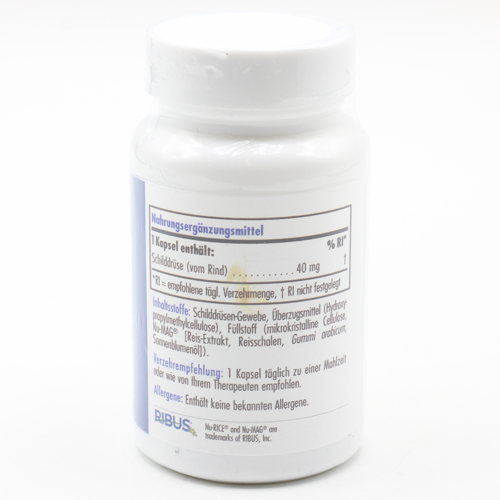 THYROID 40 mg Kapseln THYROID 40 mg Kapseln