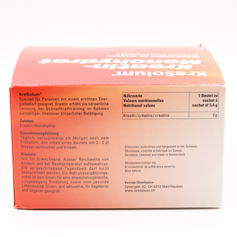 KRESOLUM Kreatin-Monohydrat Pulverbeutel KRESOLUM Kreatin-Monohydrat Pulverbeutel