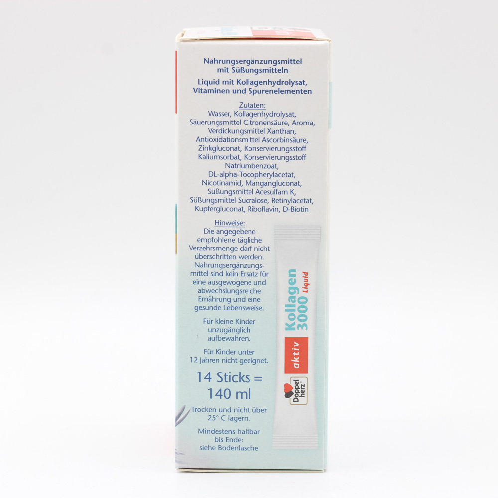 DOPPELHERZ Kollagen 3000 Liquid Sticks DOPPELHERZ Kollagen 3000 Liquid Sticks