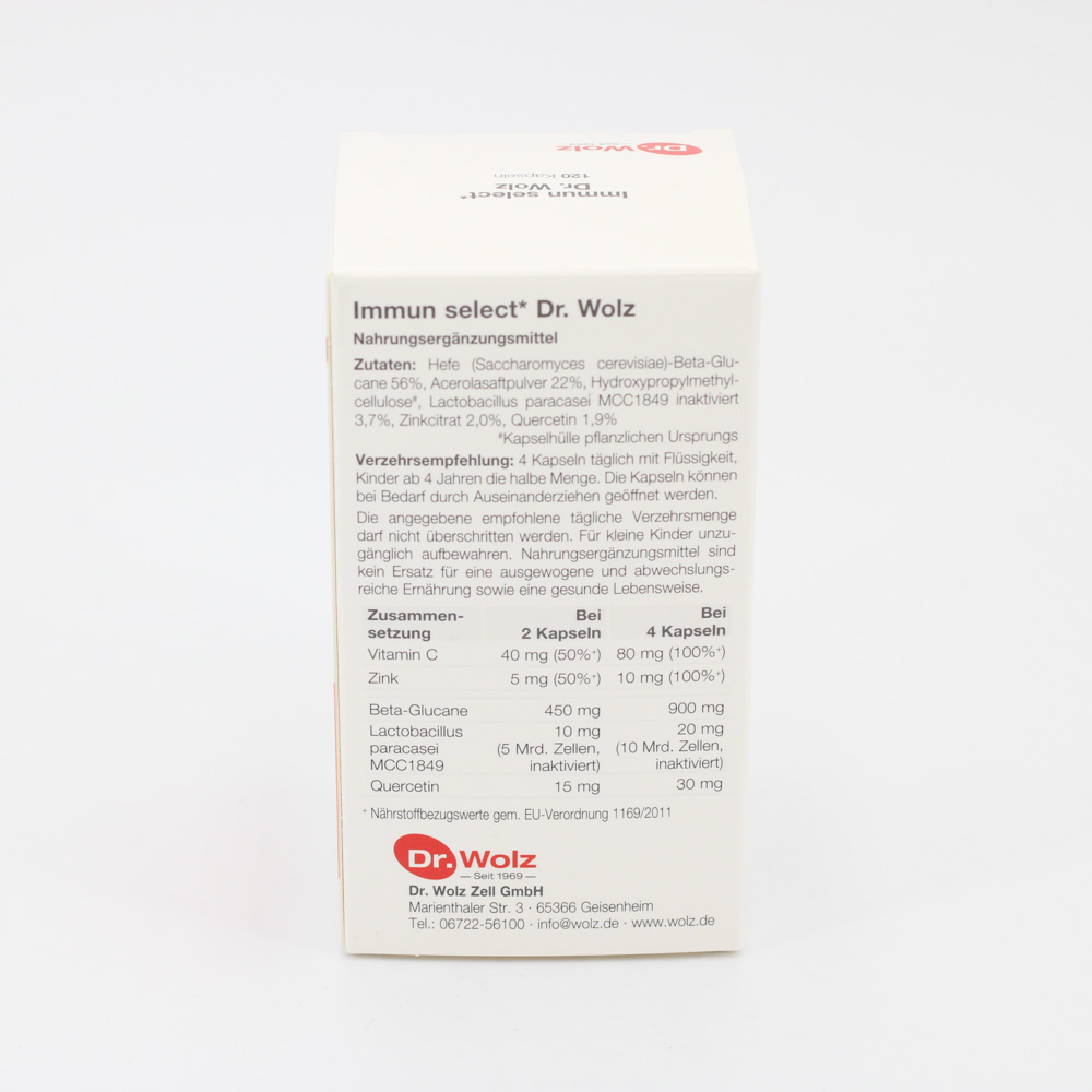 IMMUN SELECT Dr.Wolz Kapseln IMMUN SELECT Dr.Wolz Kapseln