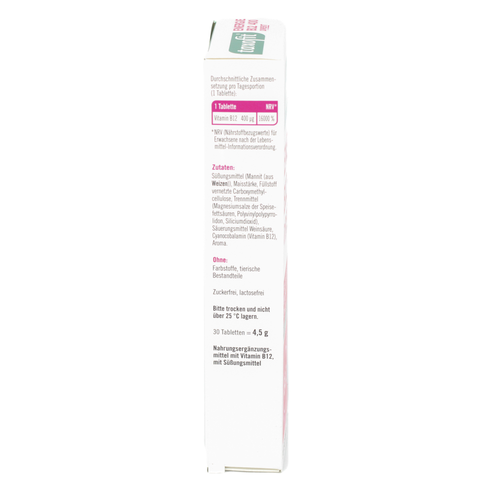 TAXOFIT Energie B12 400 Direkt Schmelztabletten TAXOFIT Energie B12 400 Direkt Schmelztabletten