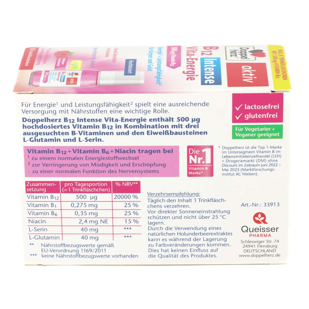 DOPPELHERZ B12 Intense Vita-Energie Trinkfl. DOPPELHERZ B12 Intense Vita-Energie Trinkfl.