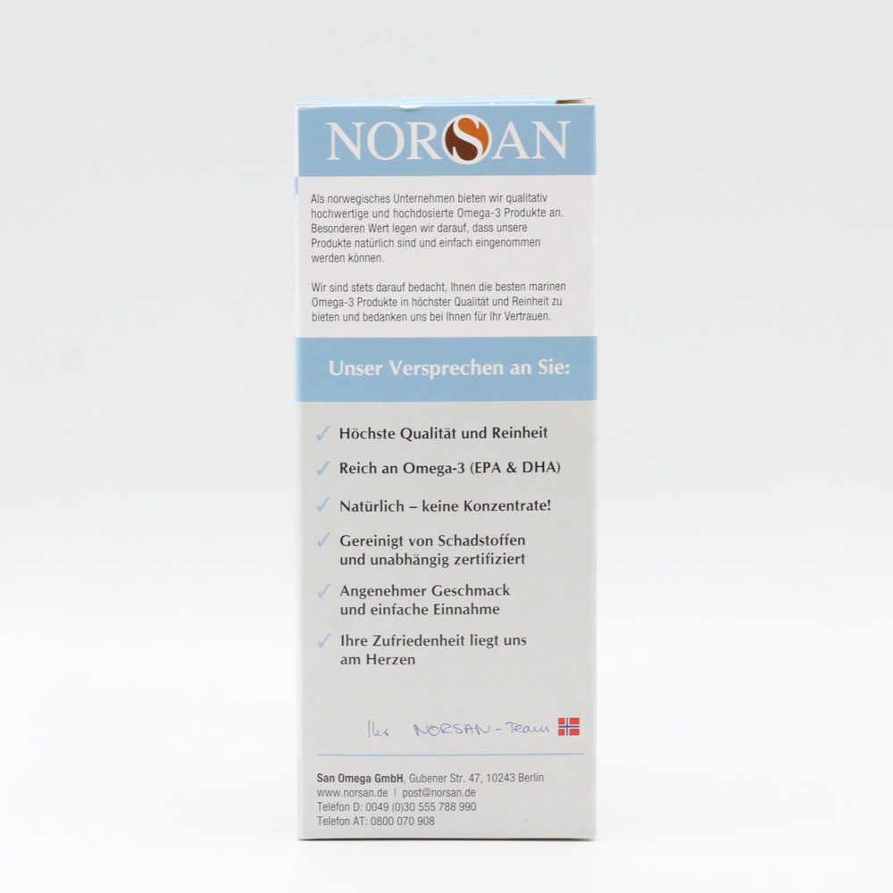 NORSAN Omega-3 Arktis mit Vitamin D3 flüssig NORSAN Omega-3 Arktis mit Vitamin D3 flüssig