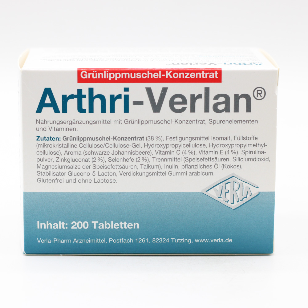 ARTHRI-VERLAN zur Nahrungsergänzung Tabletten ARTHRI-VERLAN zur Nahrungsergänzung Tabletten
