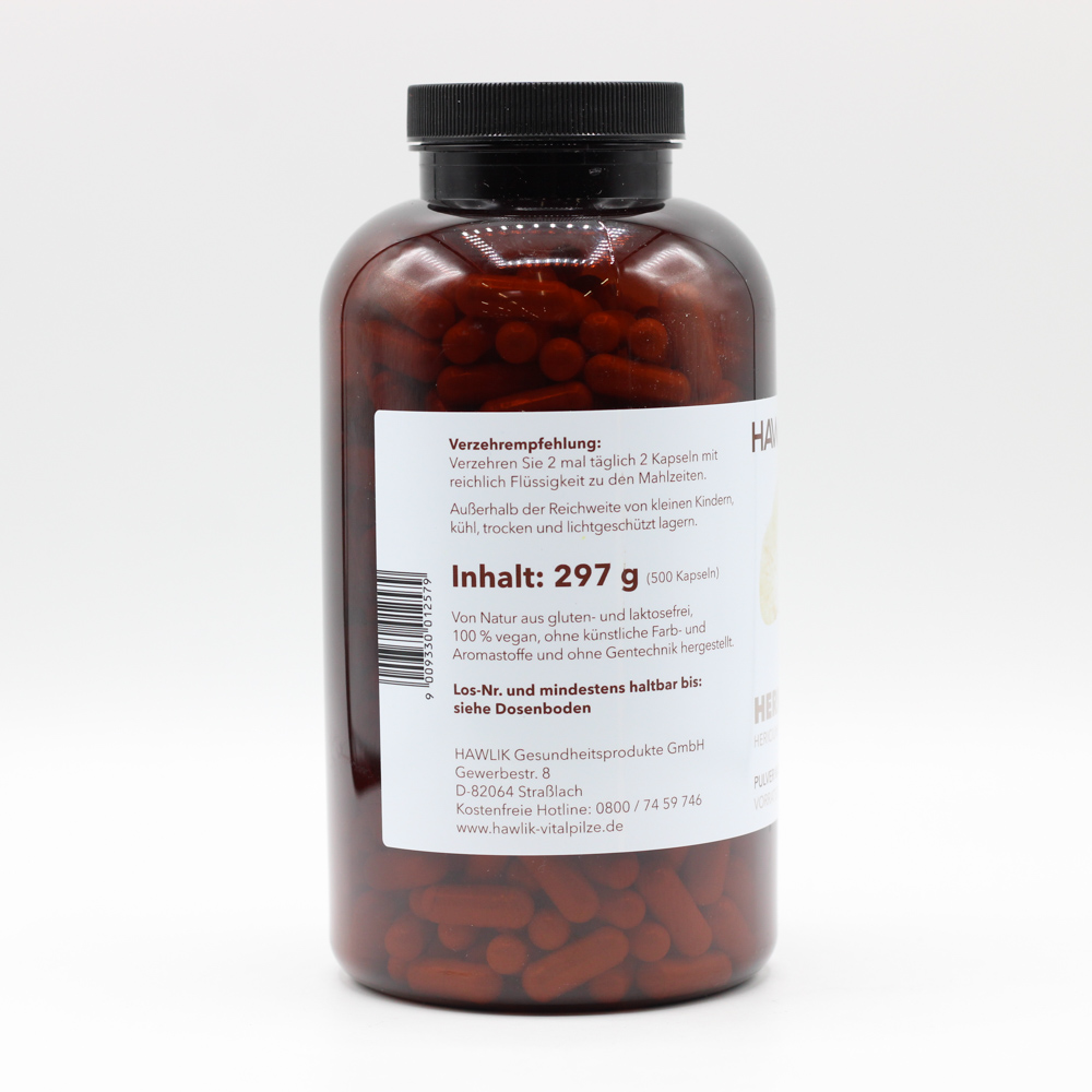 BIO HERICIUM Pulver Kapseln Vorratsdose BIO HERICIUM Pulver Kapseln Vorratsdose