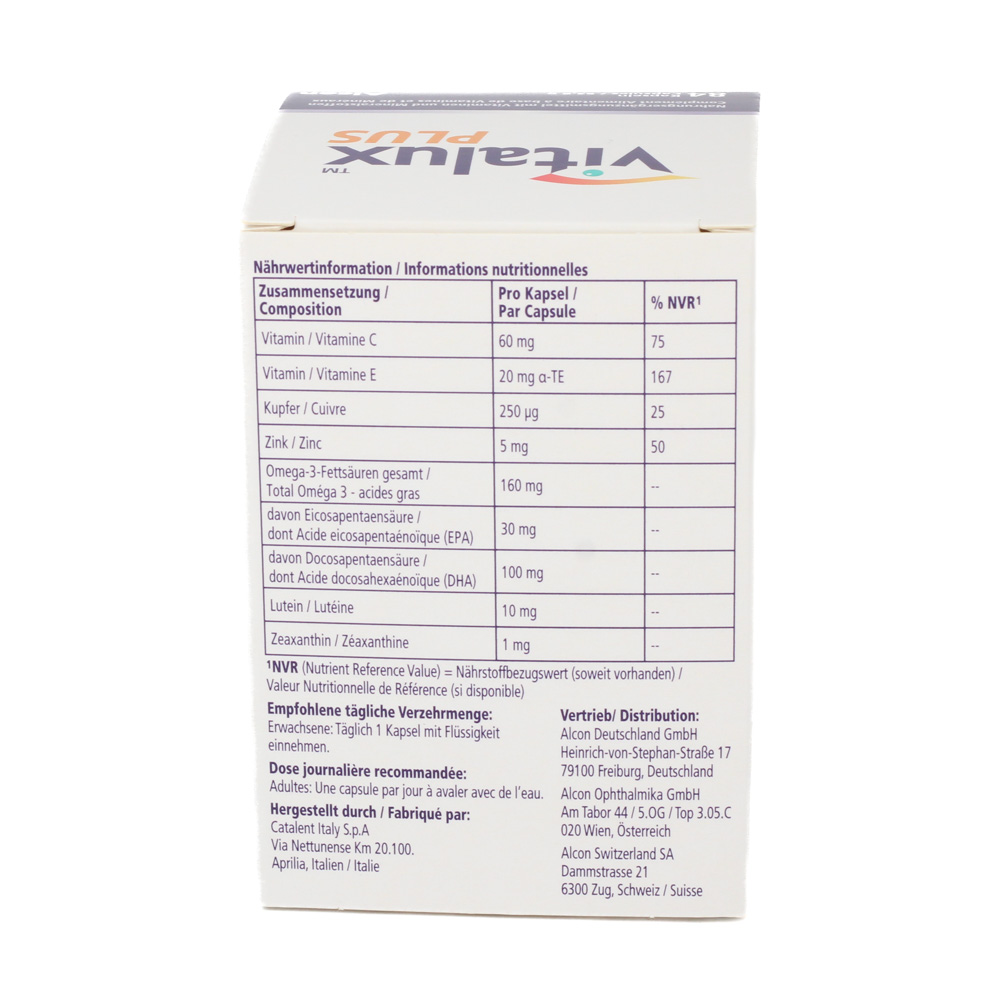 VITALUX Plus Kapseln VITALUX Plus Kapseln