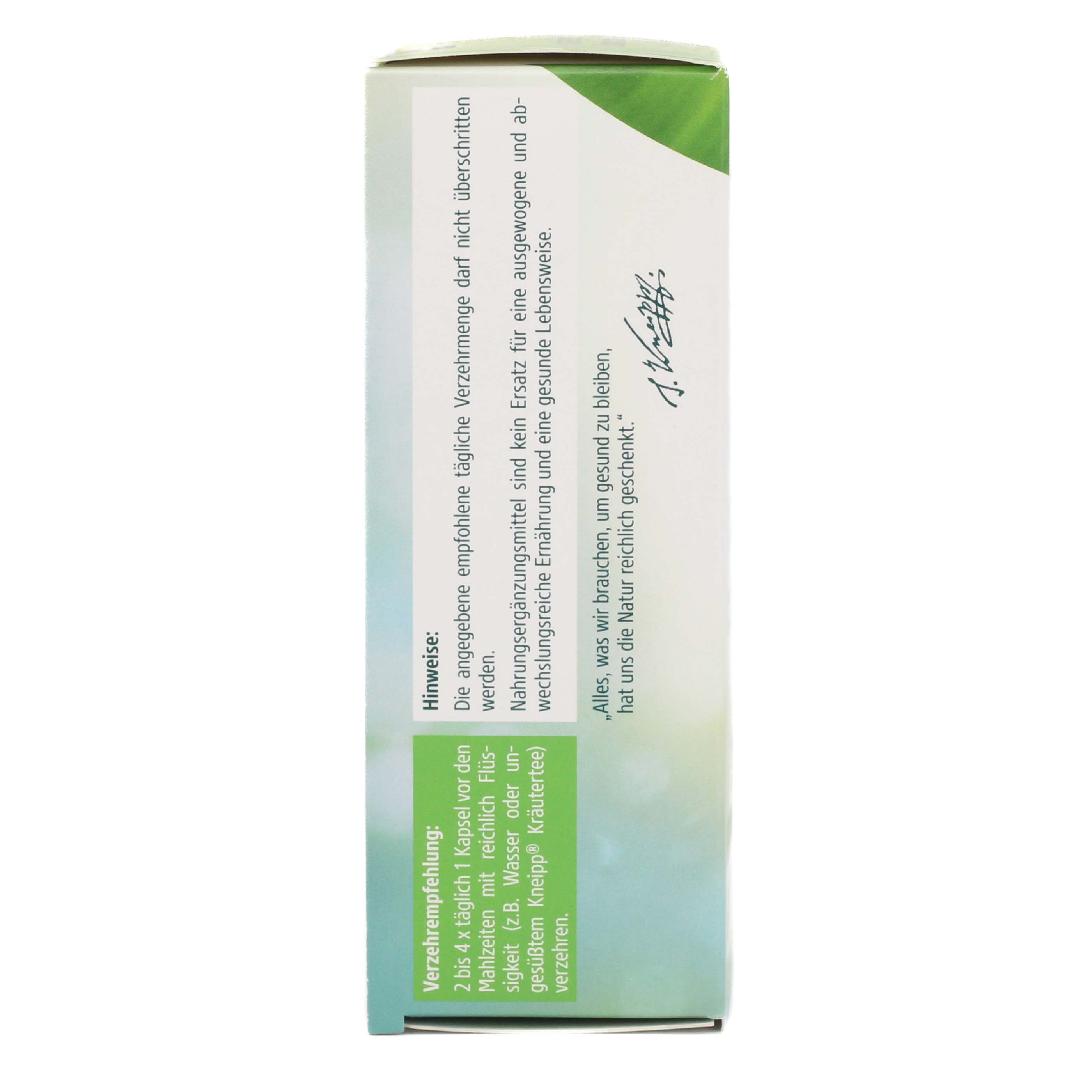 KNEIPP 3-Kräuter plus Entwässerung Kapseln KNEIPP 3-Kräuter plus Entwässerung Kapseln