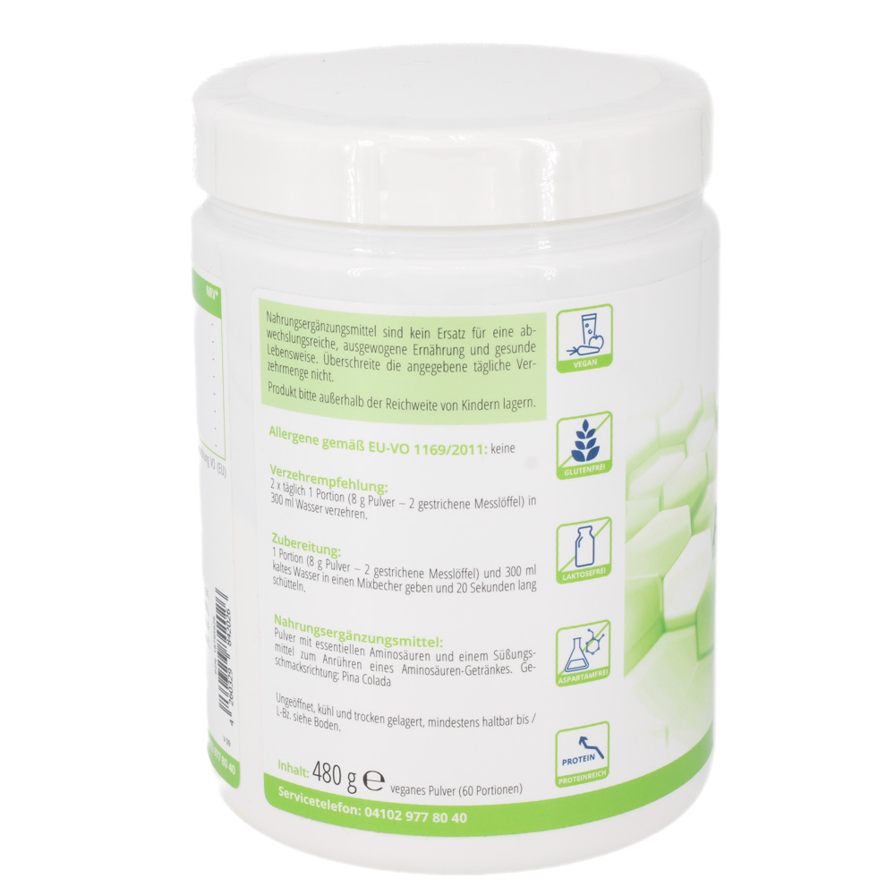 AMINO PATTERN Premium Drink Pina Colada Pulver AMINO PATTERN Premium Drink Pina Colada Pulver