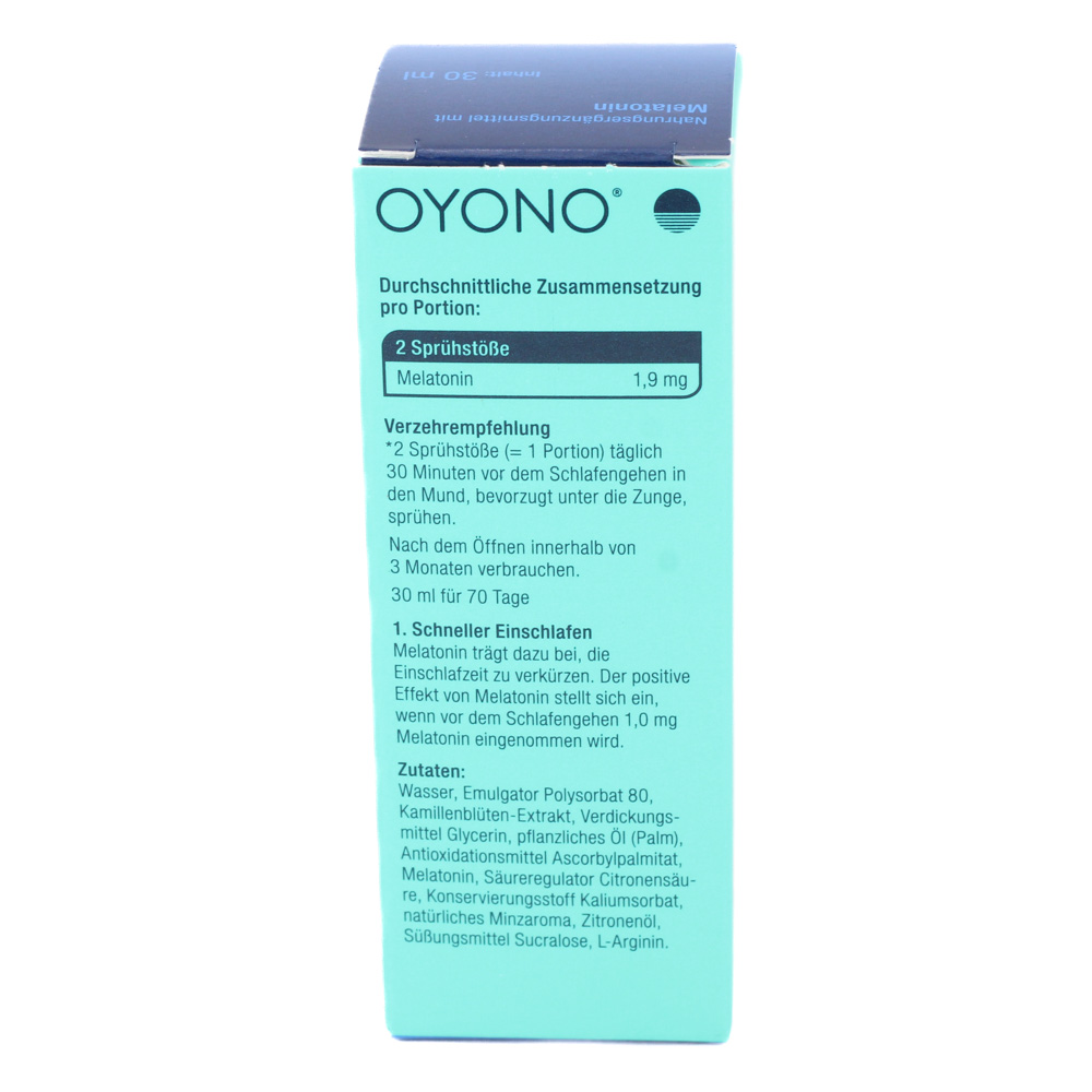 OYONO Nacht Intens Melatoninspray OYONO Nacht Intens Melatoninspray