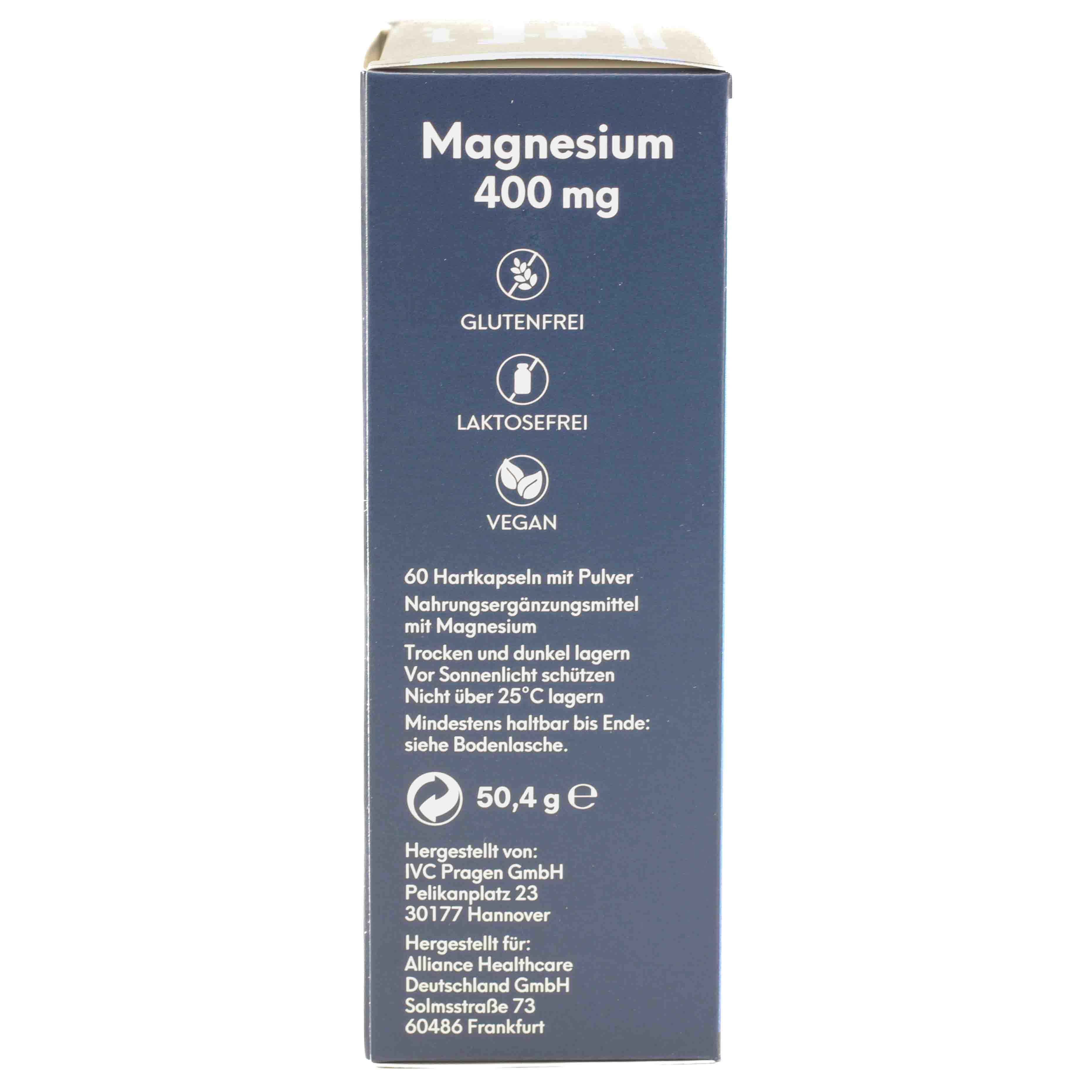 GESUND LEBEN Magnesium 400 mg Kapseln GESUND LEBEN Magnesium 400 mg Kapseln