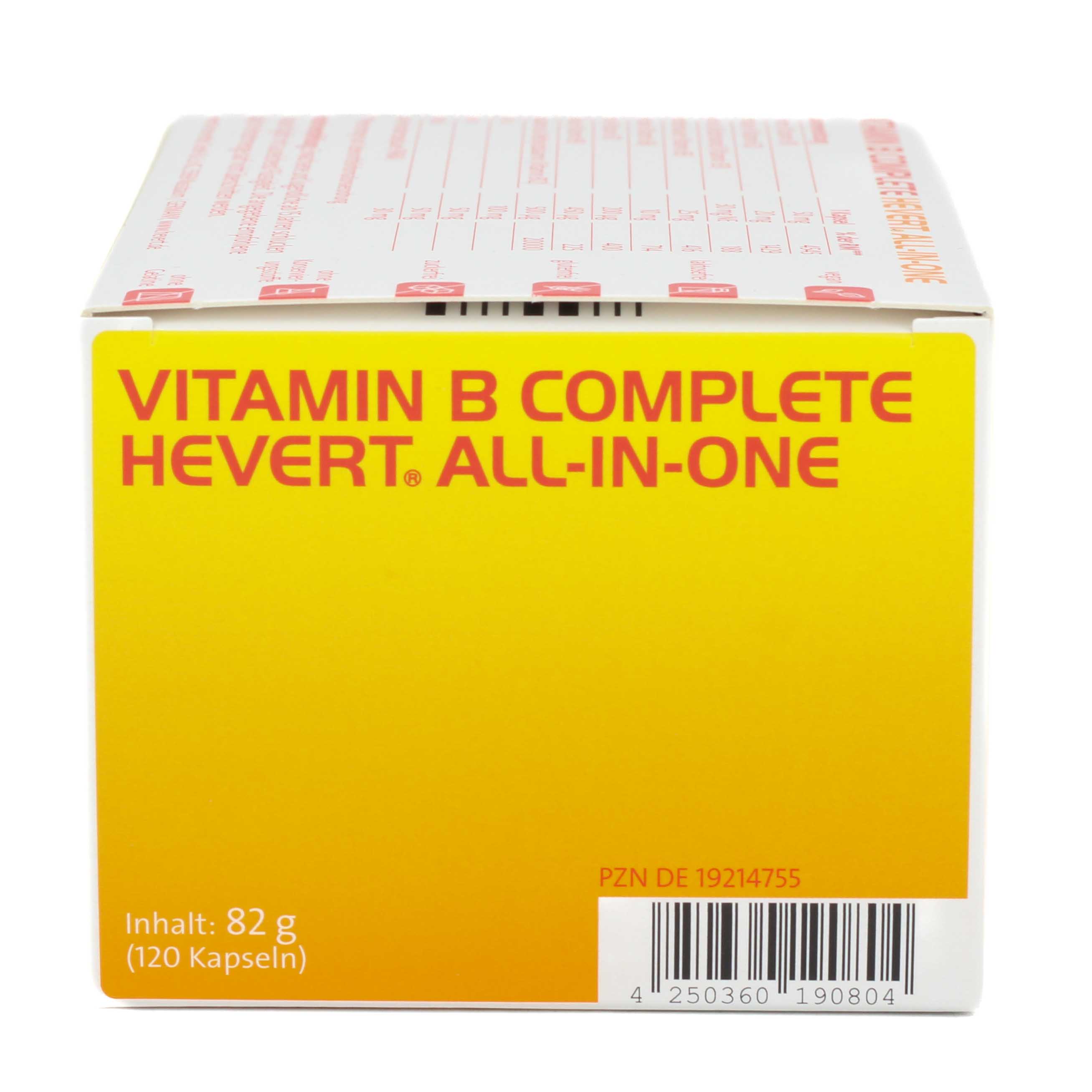 VITAMIN B COMPLETE Hevert all-in-one Kapseln VITAMIN B COMPLETE Hevert all-in-one Kapseln