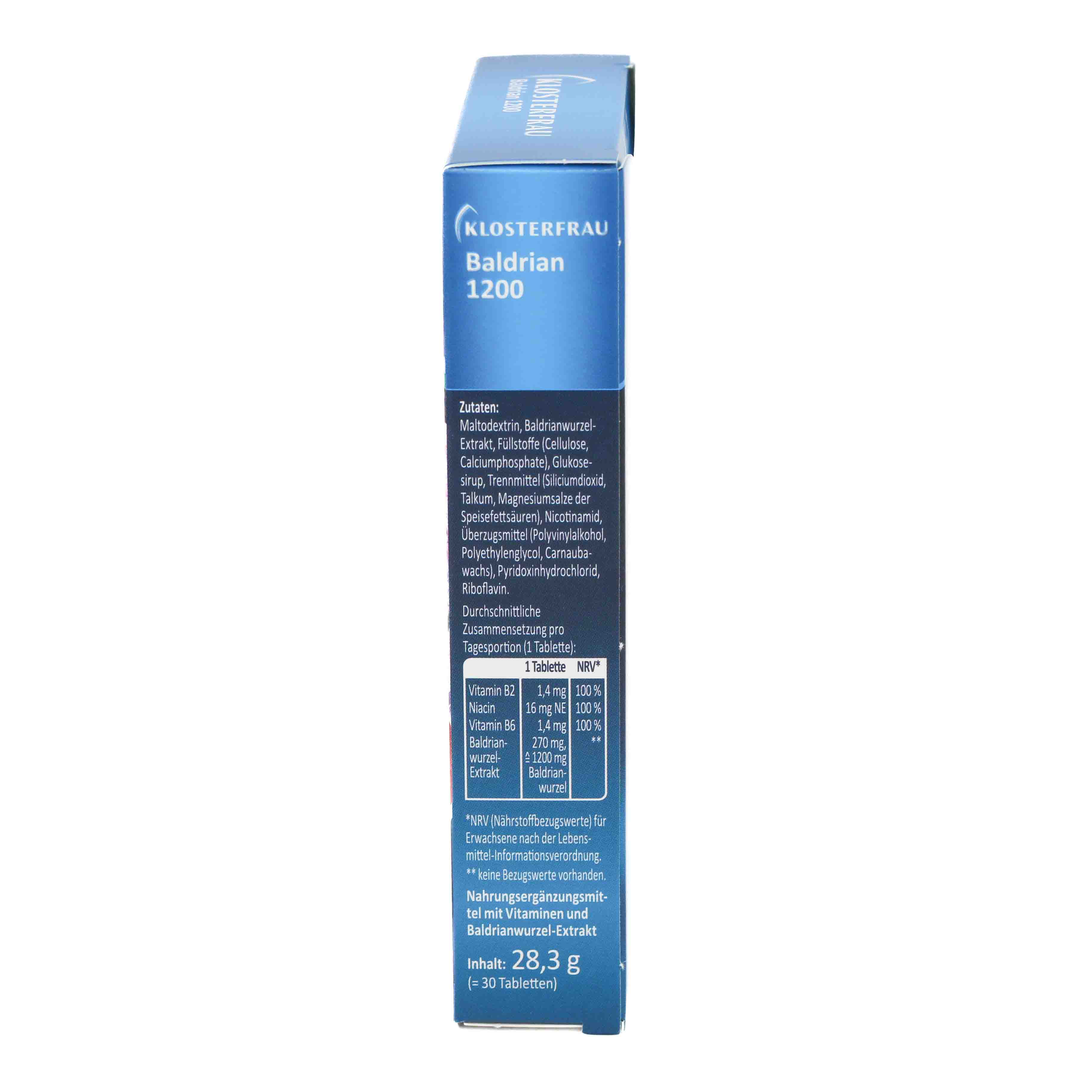KLOSTERFRAU Baldrian 1200 Tabletten KLOSTERFRAU Baldrian 1200 Tabletten