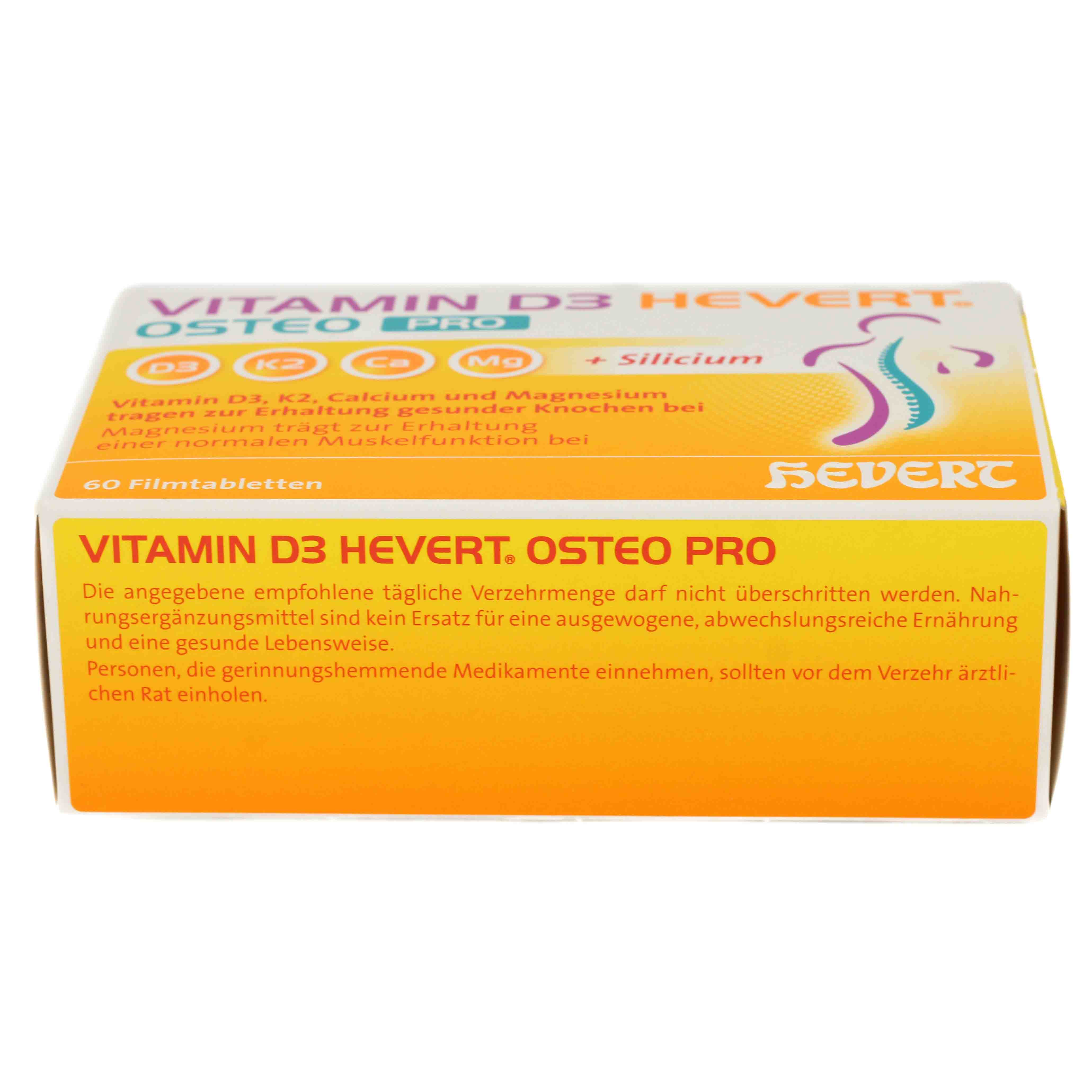 VITAMIN D3 HEVERT Osteo Pro Filmtabletten VITAMIN D3 HEVERT Osteo Pro Filmtabletten