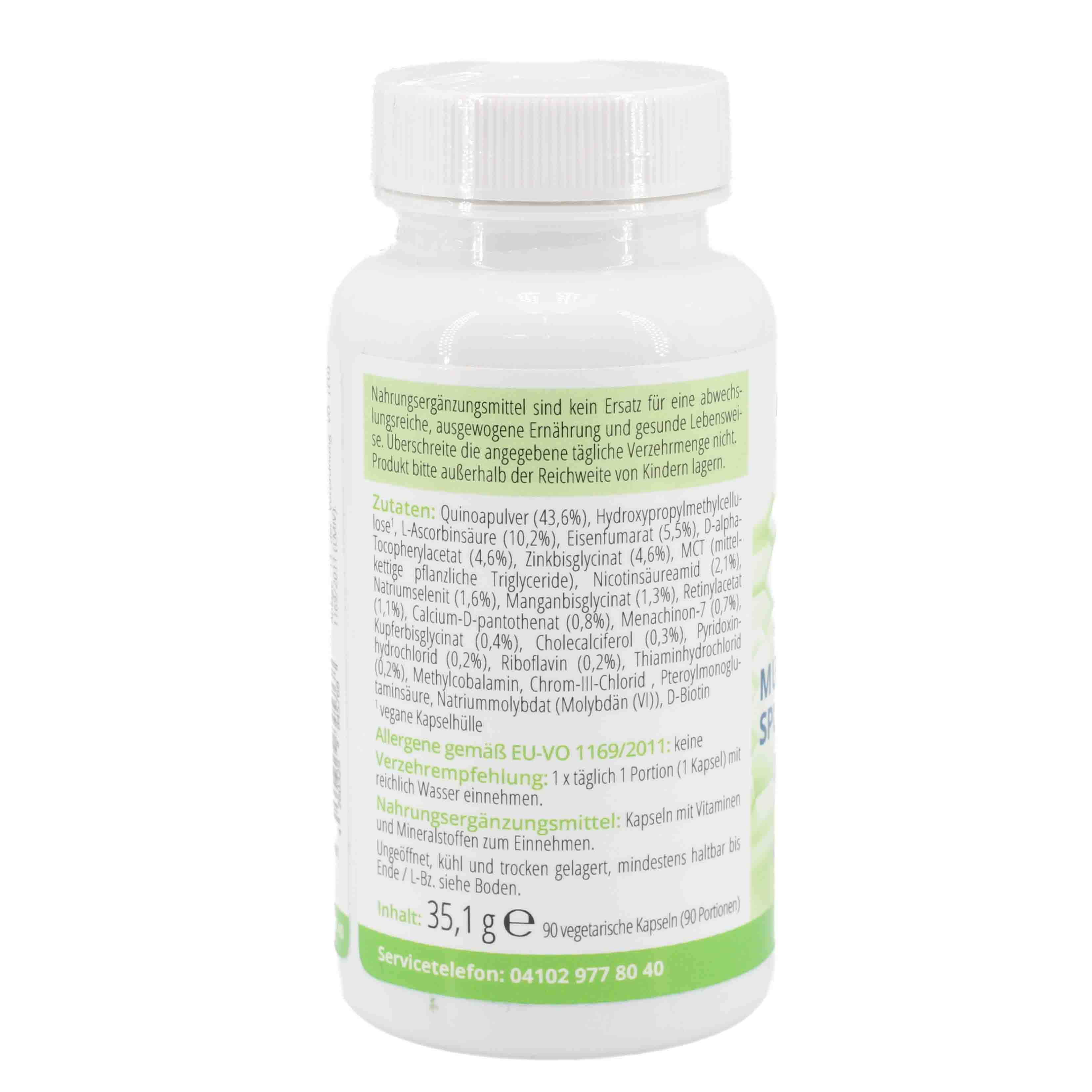 BASIC MULTIVITAMIN+Spurenelemente Kapseln BASIC MULTIVITAMIN+Spurenelemente Kapseln