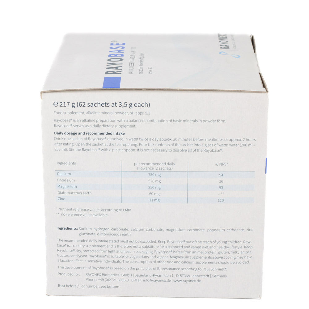 Rayobase Mineralstoffpulver Rayobase Mineralstoffpulver