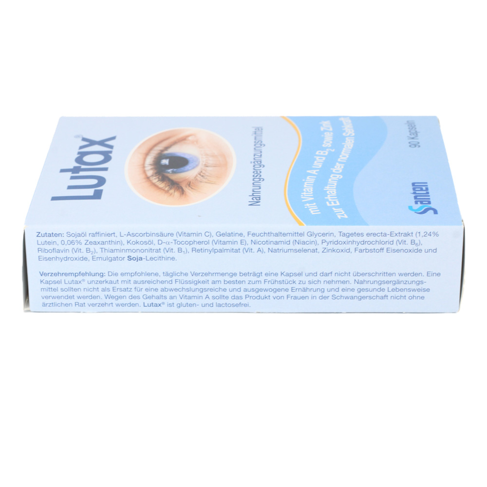 LUTAX 10 mg Lutein Kapseln LUTAX 10 mg Lutein Kapseln