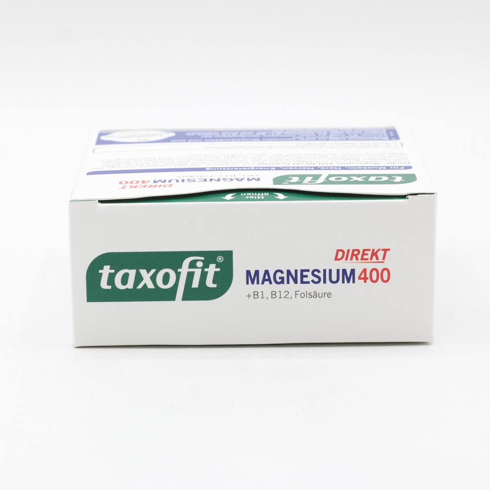 TAXOFIT Magnesium 400+B1+B6+B12+Folsäure 800 Gran. TAXOFIT Magnesium 400+B1+B6+B12+Folsäure 800 Gran.