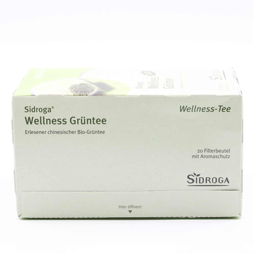 SIDROGA Wellness Grüntee Filterbeutel SIDROGA Wellness Grüntee Filterbeutel