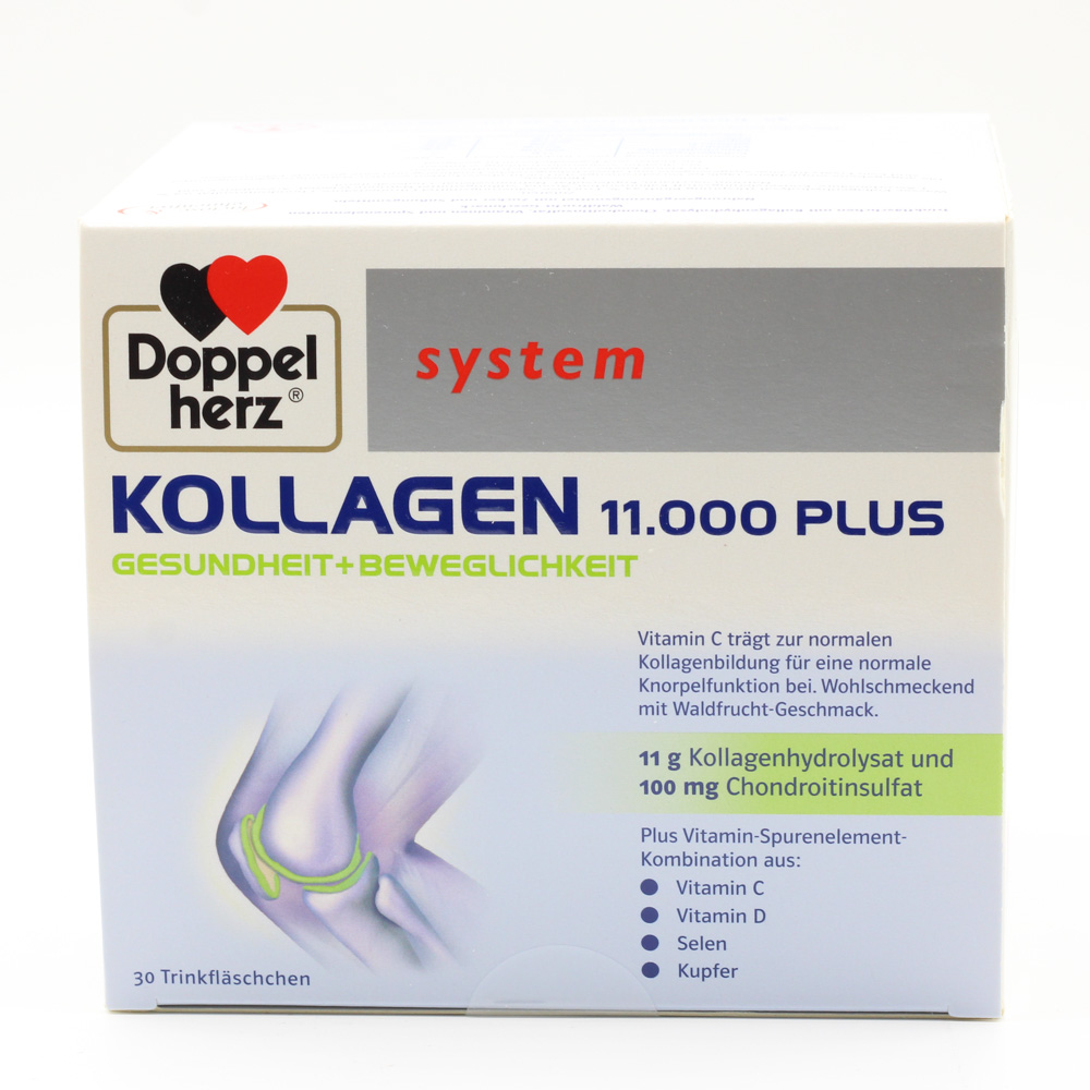 DOPPELHERZ Kollagen 11.000 Plus system Ampullen DOPPELHERZ Kollagen 11.000 Plus system Ampullen