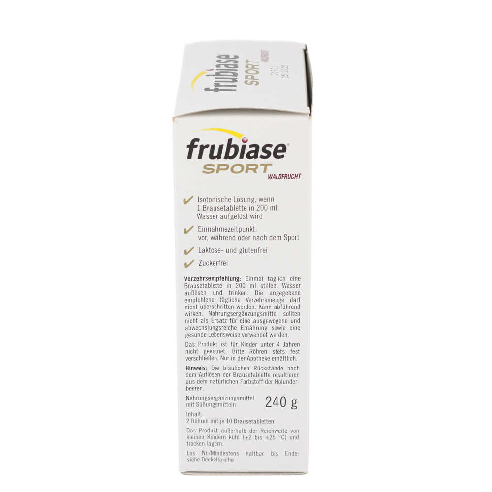FRUBIASE SPORT Waldfrucht Brausetabletten FRUBIASE SPORT Waldfrucht Brausetabletten