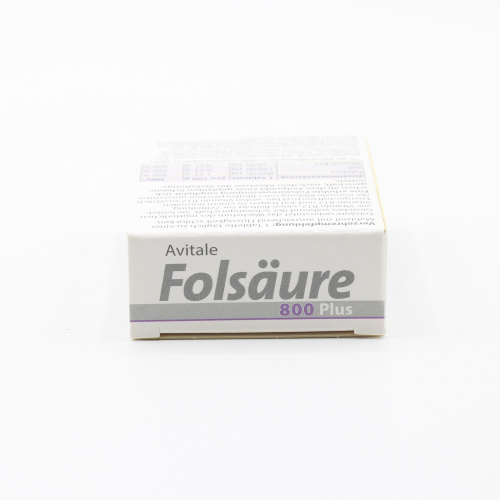 FOLSÄURE 800 Plus B12+Jod Tabletten FOLSÄURE 800 Plus B12+Jod Tabletten