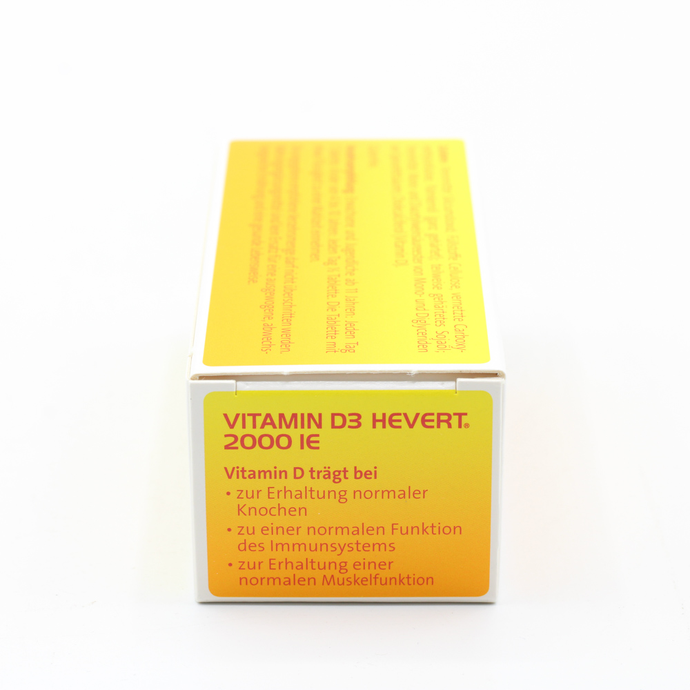 VITAMIN D3 HEVERT 2000 I.E. Tabletten VITAMIN D3 HEVERT 2000 I.E. Tabletten