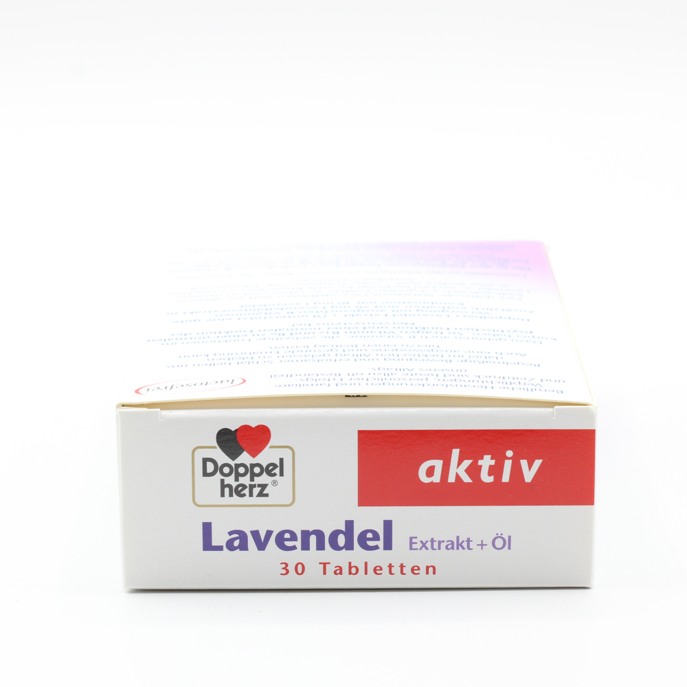 DOPPELHERZ Lavendel Extrakt+Öl Tabletten DOPPELHERZ Lavendel Extrakt+Öl Tabletten