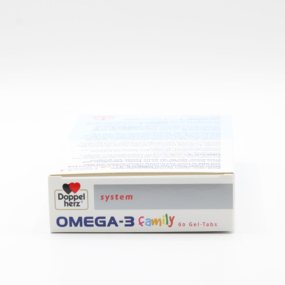 DOPPELHERZ Omega-3 Gel-Tabs family system DOPPELHERZ Omega-3 Gel-Tabs family system
