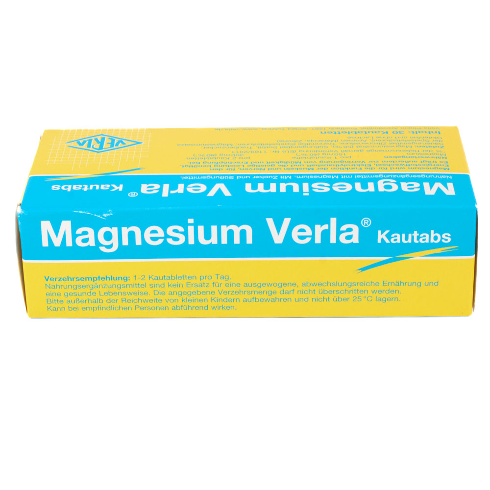 MAGNESIUM VERLA Kautabs MAGNESIUM VERLA Kautabs