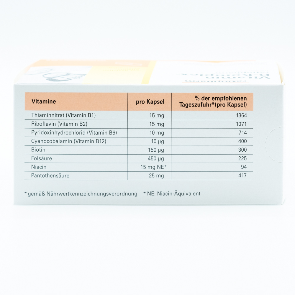 VITAMIN B-KOMPLEX-ratiopharm Kapseln VITAMIN B-KOMPLEX-ratiopharm Kapseln
