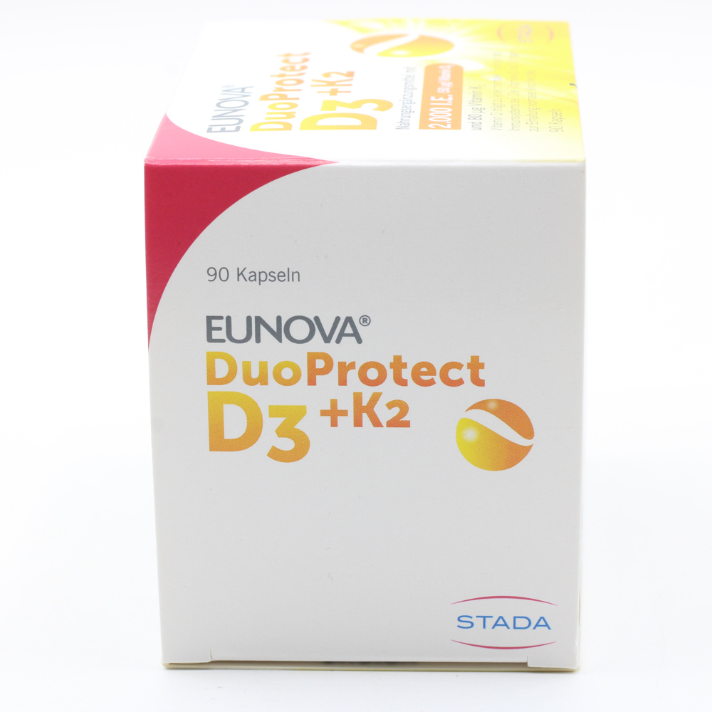 EUNOVA DuoProtect D3+K2 2000 I.E./80 μg Kapseln EUNOVA DuoProtect D3+K2 2000 I.E./80 μg Kapseln
