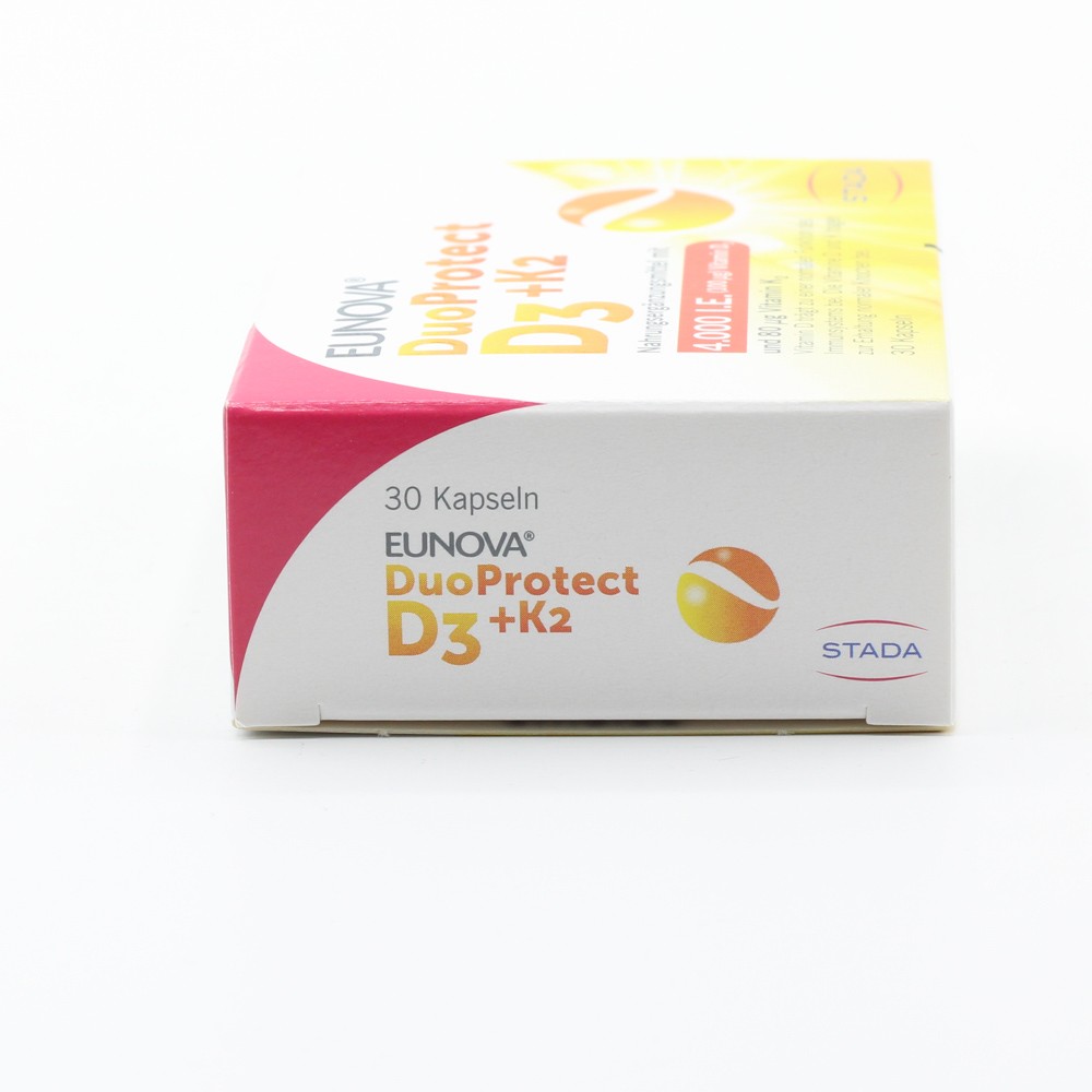 EUNOVA DuoProtect D3+K2 4000 I.E./80 μg Kapseln EUNOVA DuoProtect D3+K2 4000 I.E./80 μg Kapseln