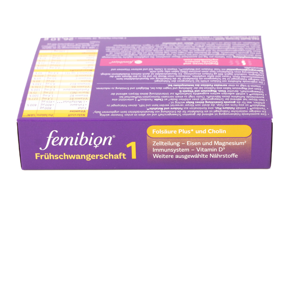 FEMIBION 1 Frühschwangerschaft Tabletten FEMIBION 1 Frühschwangerschaft Tabletten