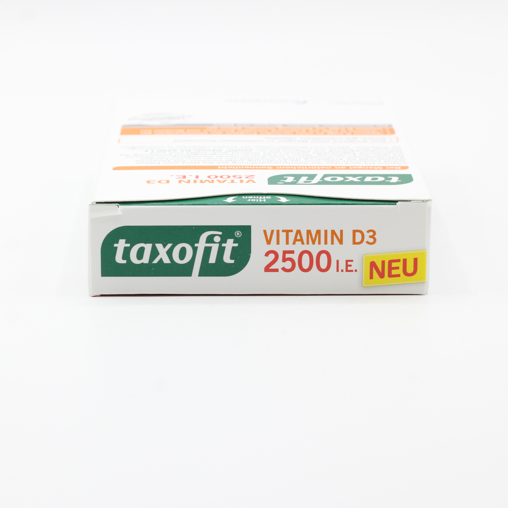 TAXOFIT Vitamin D3 2500 I.E. Tabletten TAXOFIT Vitamin D3 2500 I.E. Tabletten